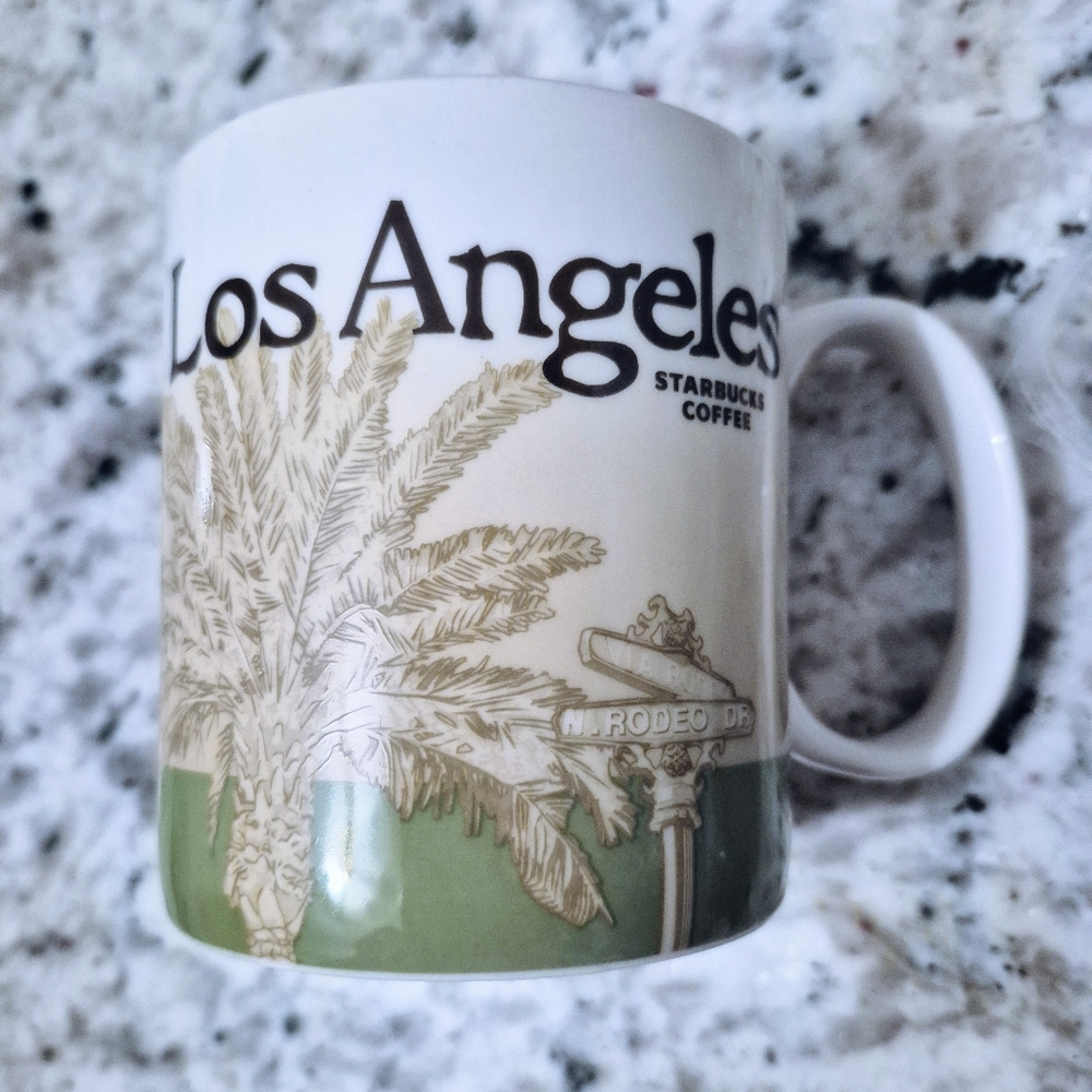 Starbucks Mug Los Angeles 16 Fl Oz 2011 Collector Series